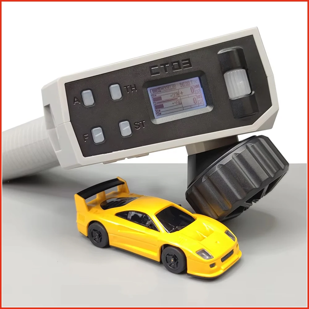 LDARC S100 1:64 1/64 RC Mini Vehicle/Racing Car, CT03 2.4Ghz 10CH Remote Controller Adults Children'S Toys Gift