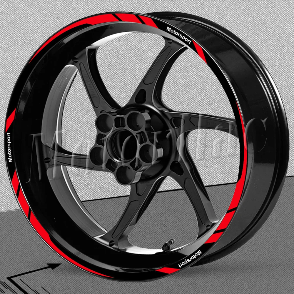 Motorcycle Wheel Sticker 17\'\' Rim Decal Stripe Tape Accessories For S1000XR/RR F900/800R S1000R F900XR nine t R 1200R G310R