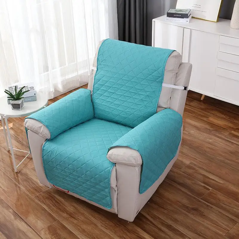 Waterproof Single Seat Sofa Cover Practical Durable Dustproof Protector Pet Scratch Resistant Slipcover for Armchair Furniture