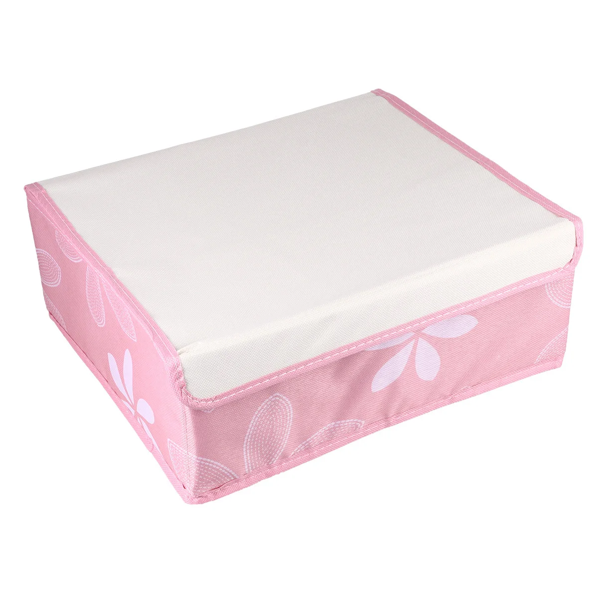 13 حجرة صندوق منظم الملابس الداخلية الوردي أكسفورد القماش الصدرية حقيبة للتخزين نمط عباد الشمس جورب وتخزين درج البرازيلي
