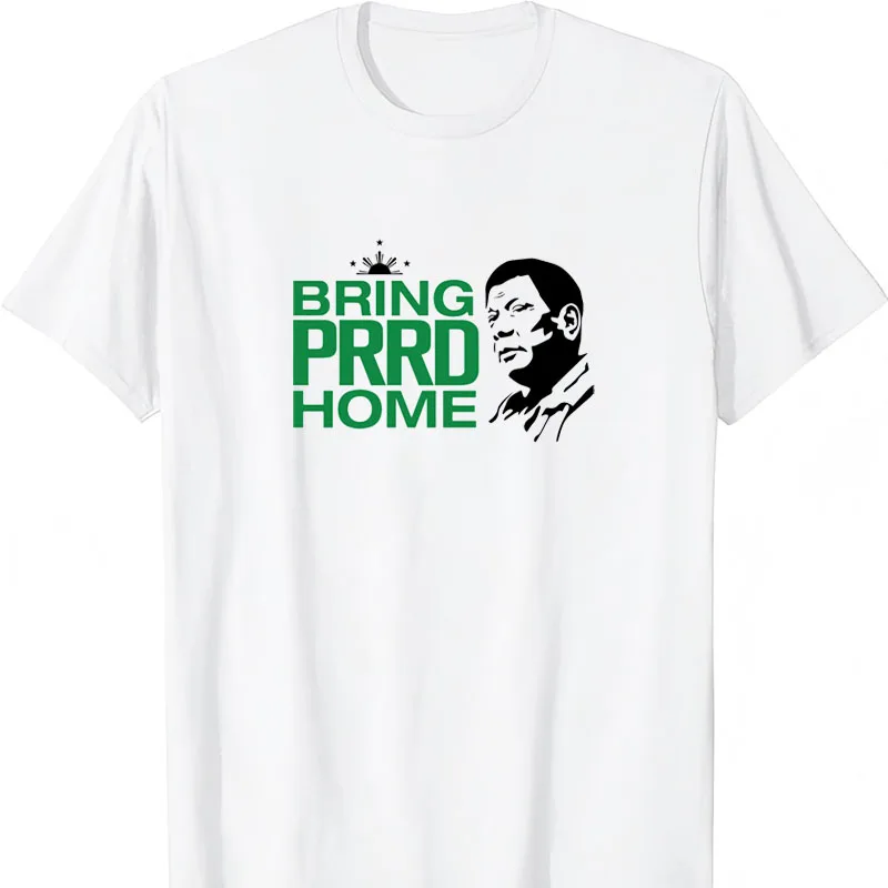 

ФУТБОЛКА BRING PRRD HOME ДЛЯ МУЖЧИН И ЖЕНЩИК Футболки President aand DU30 Salamat PRRD мужская одежда мужская одежда для родителей и детей