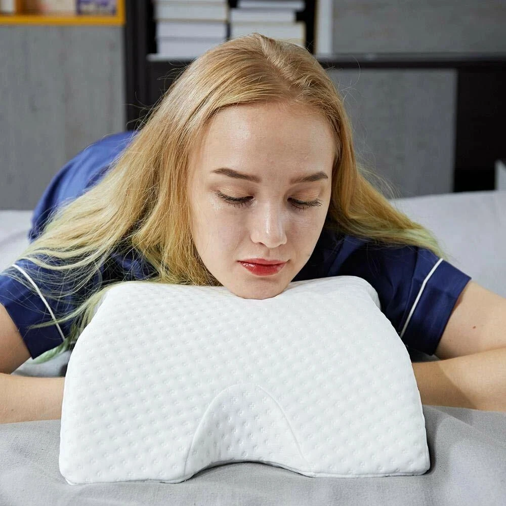 

Memory Foam Adult Couple Pillow Slow Rebound Pillow Sleep Memory Pillow Leg Hug Pillow Anti Hand Numbness Home Couple Pillow