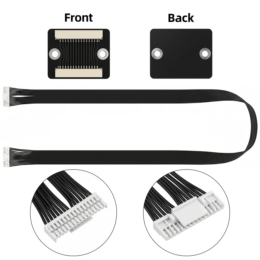 Upgraded 1M Filament Feeder Extension Flat Cable Module Adapter Board For Snapmaker U1 Automatic Feeding Module 3D Printer Parts