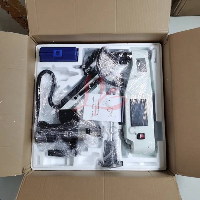 LY Vertical M2-M20 CNC Electric Tapping Drilling Machine Servo Motor Threading Machine Tapper with Chucks Arm Power Tool 220V