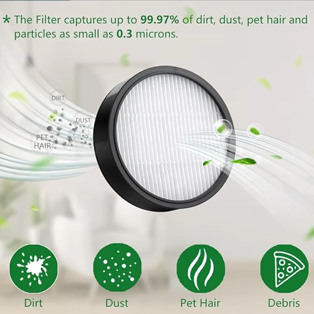 ملحقات الفلتر المتوافقة مع قطع غيار المكنسة الكهربائية Eufy Robot Vacuum 3 في 1 E20