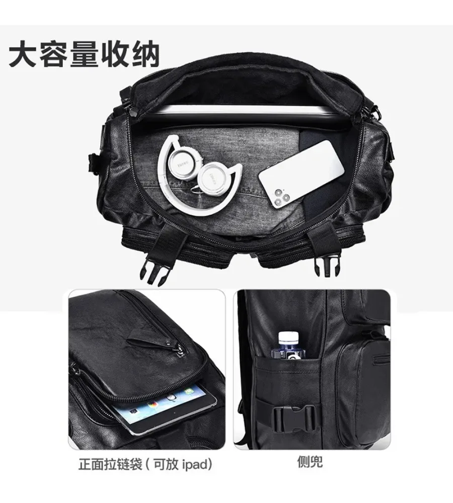 Convertible 4-in-1 Travel Bag Multi-functional Backpack for Business and Casual Use