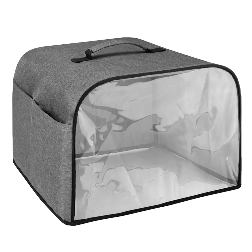 Oxford Fabric For Ninja Foodi Grill With Storage Pockets Kitchen Dust Cap Air Fryer Hood Household Bread Baking Toaster Cover