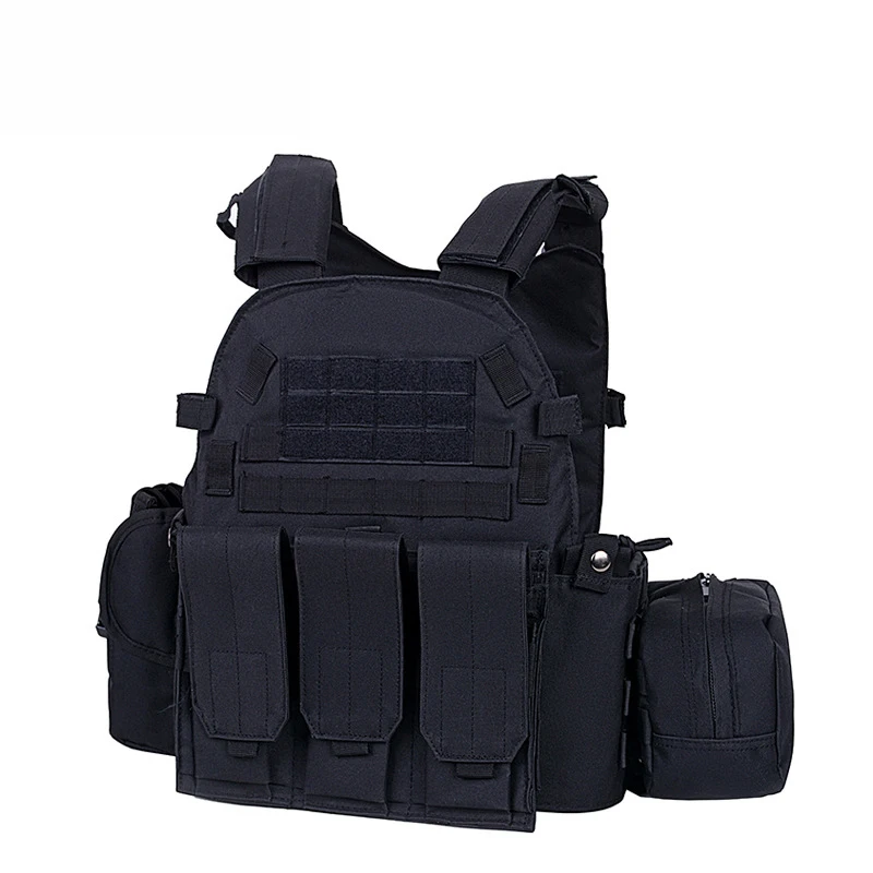 Tactical Vest American Vests Belt Fashion Tactic Bottle Stab Black 6094 Tactic Combat Vest