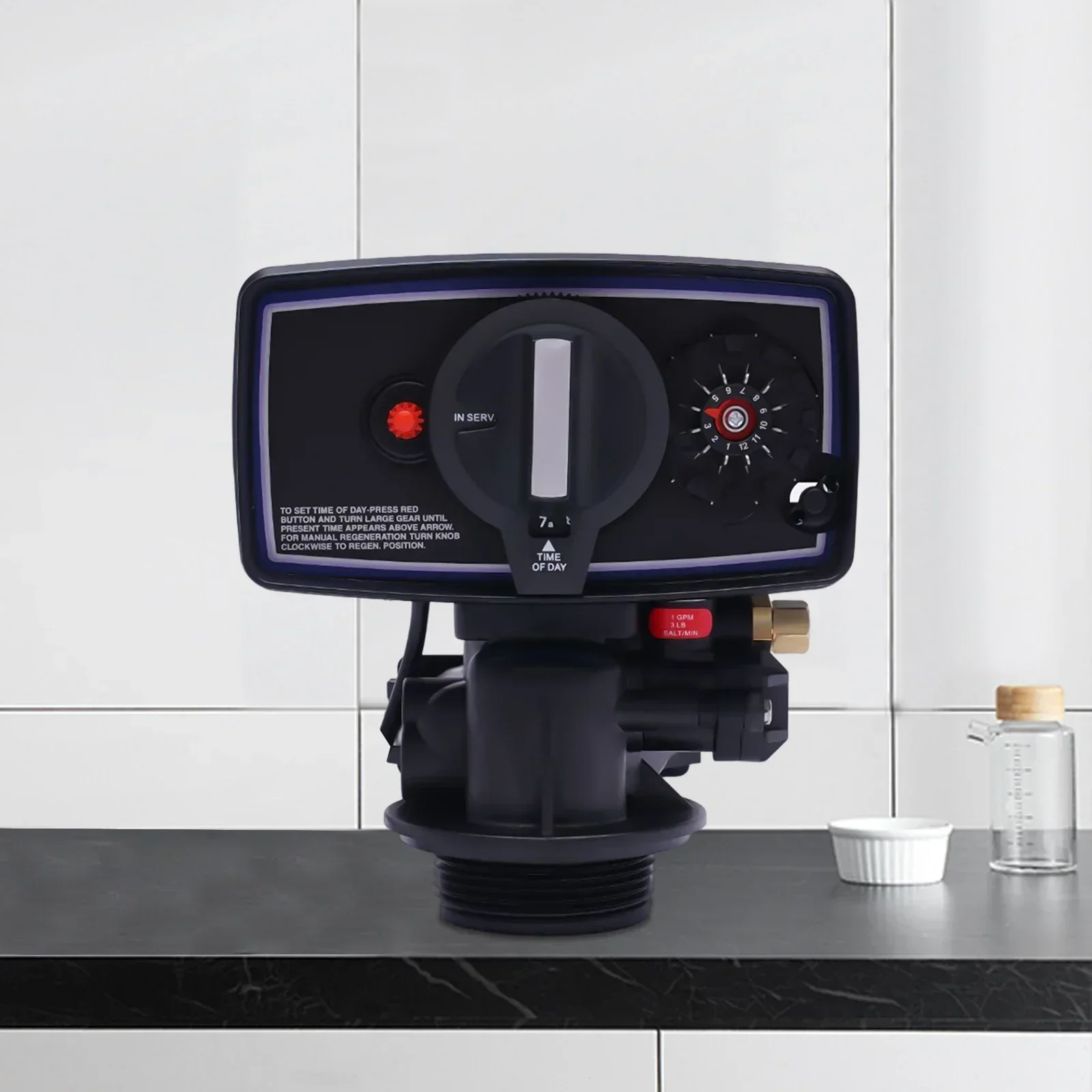 110 فولت 3 واط الموقت صمام الغسيل العكسي على مدار الساعة صمام التحكم متر استبدال ، 5600 الموقت استبدال لمنقي مرشح المياه المنزلية #2