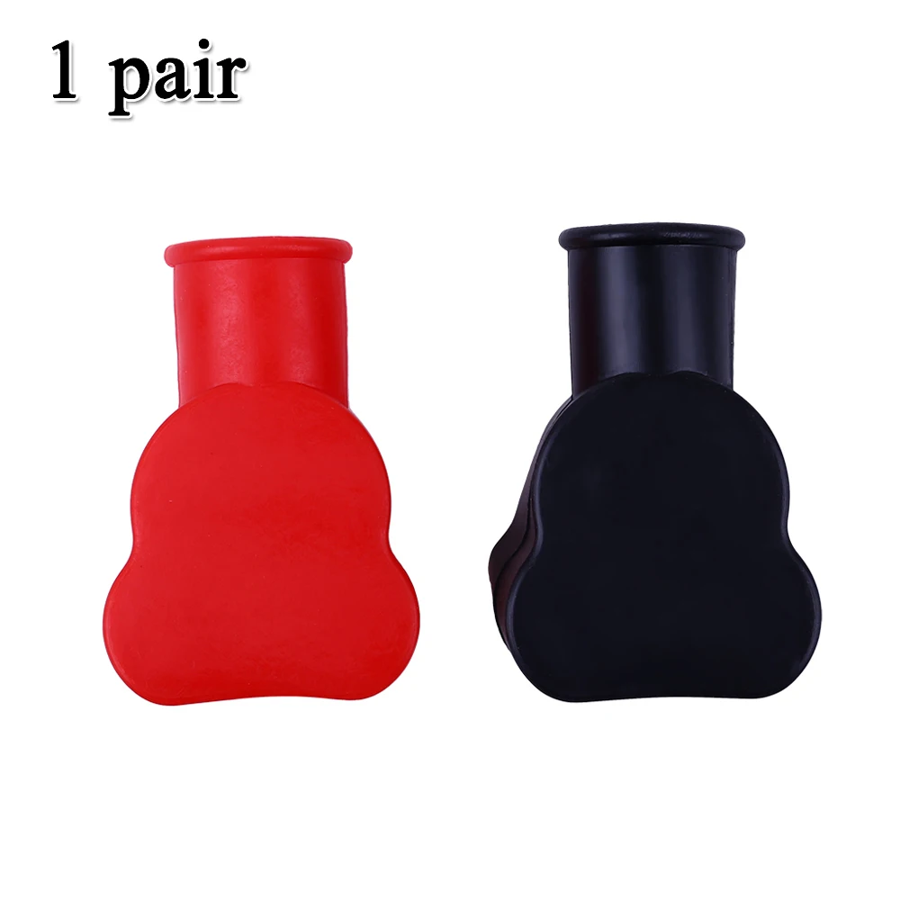 2pcs car Terminal Cover Rubber for top column for protection for cover for automotive positive and negative terminals Accessorie