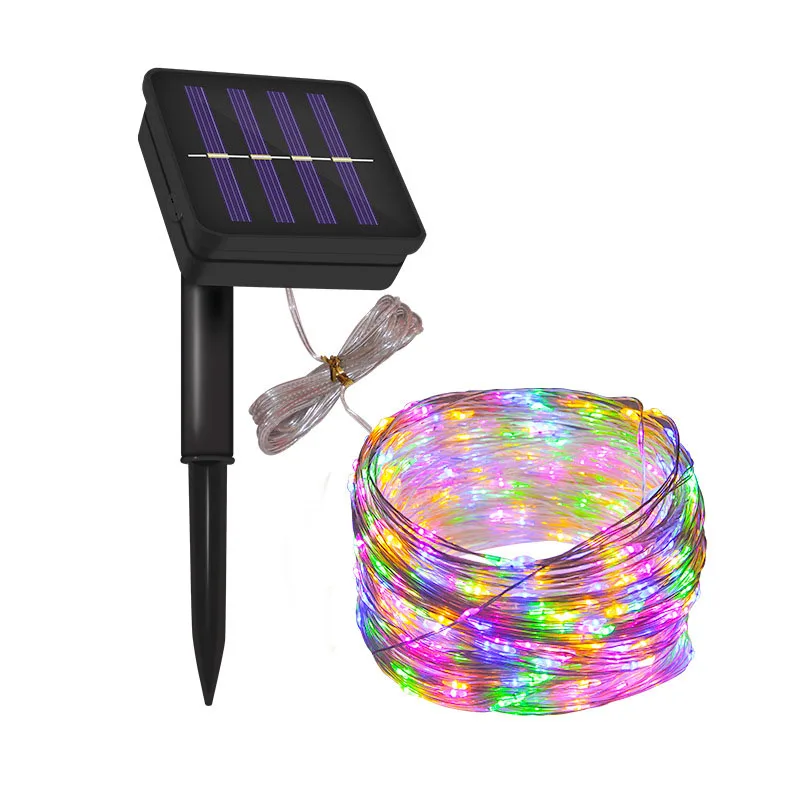 

32m/22m/12m/7m Solar LED Light Outdoor Festoon Lamp Garden Fairy Light String 1PC Waterproof Christmas Garland Yard Decoration