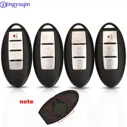 jingyuqin 2/3/4 Buttons Remote Car Key Shell Cover Case For Infiniti G25 G35 G37 Q60 FX35 FX37 QX70 FX50 Smart Key