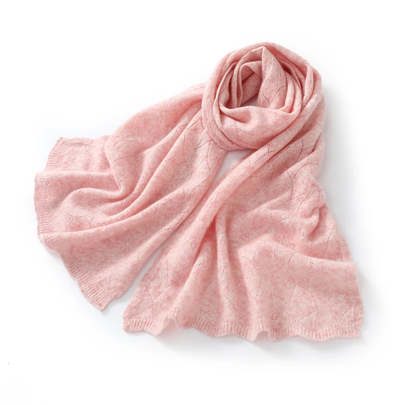 

Осень-зима, 100% мериносовая шерсть, унисекс, вязаный шарф, полая универсальная шаль, новый теплый шарф двойного назначения