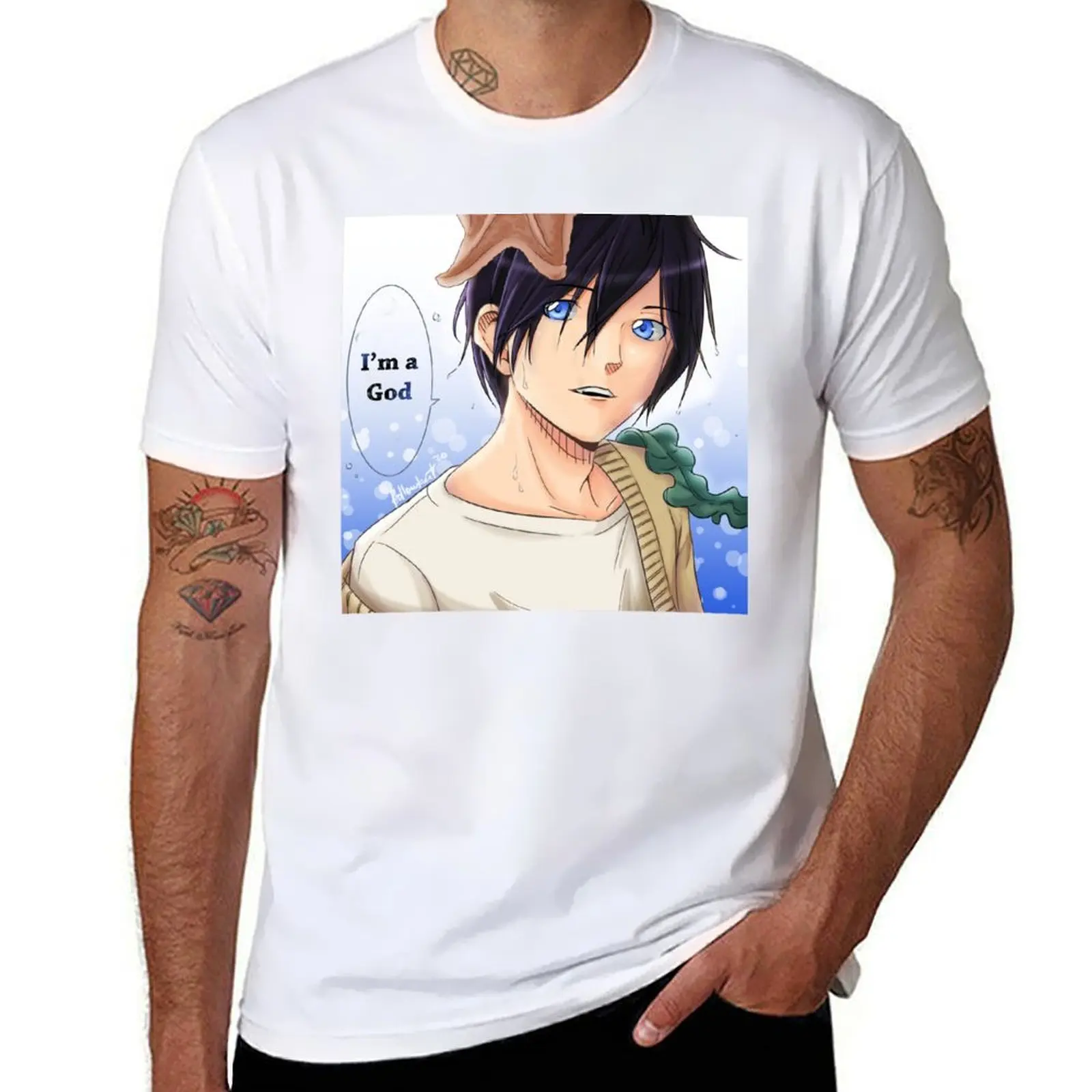 

man Manga brand T-Shirt shirts Noragami luxury shirt Redraw Panel t t high luxury quality man