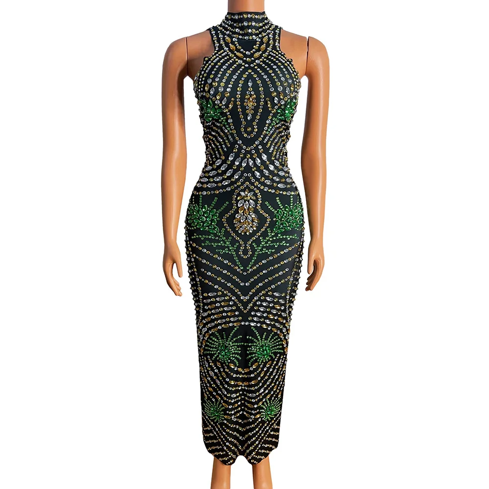 

Летнее контрастное платье без рукавов для промышленности, вечернее танцевальное платье, школьный юбилей, музыкальный фестиваль, костюм певицы