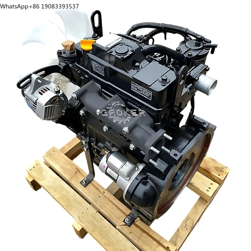 

Новые запчасти для двигателей экскаваторов: 3TNV76, 3TNV88, 3TNV70 — 3-цилиндровый дизельный двигатель в сборе для замены двигателя Yanmar