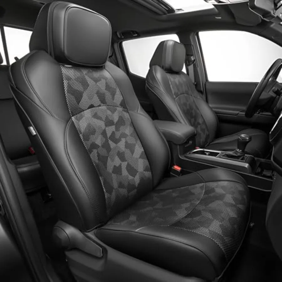 

Подходит для Toyota 4Runner 2025-2026 6-го поколения, внедорожник, полный комплект роскошных кожаных чехлов на сиденья, передние и задние, 2 ряда, 5 мест, модификация.