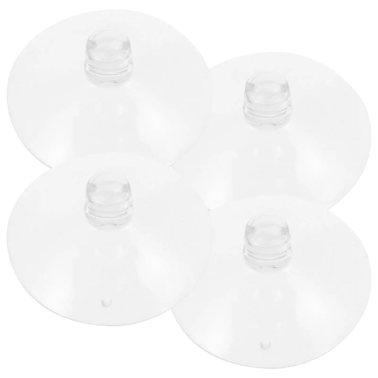 

4 Pcs Clear Rubber Suction Cup for Guitar Support Stand Replacement Transparent Small Size Accessories Musical Instrument Parts