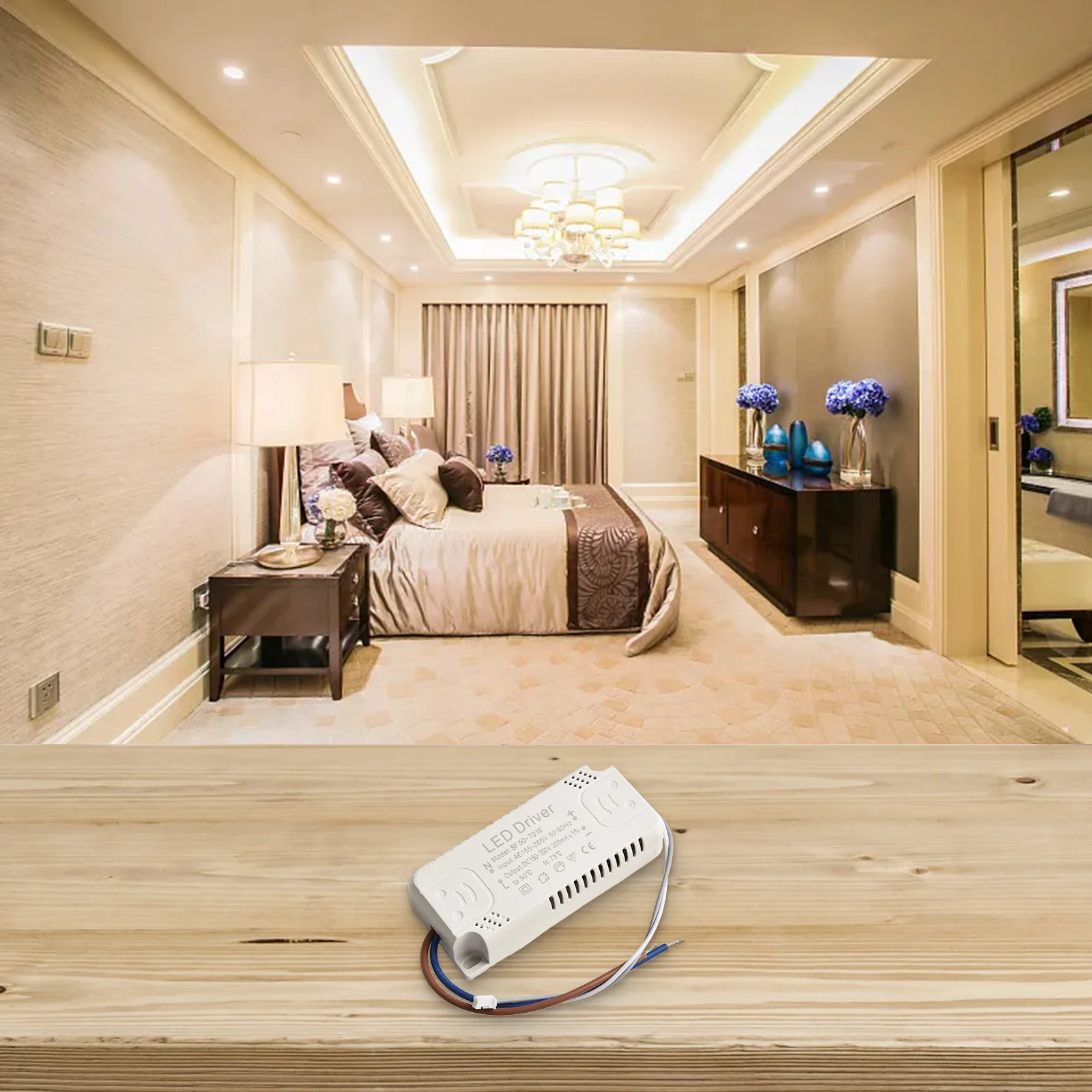 Transformer LED Driver Electronic 1 Piece 50-70W AC180-265V50/60HZ DC150-240V240mA Driver External Power Supply High Quality