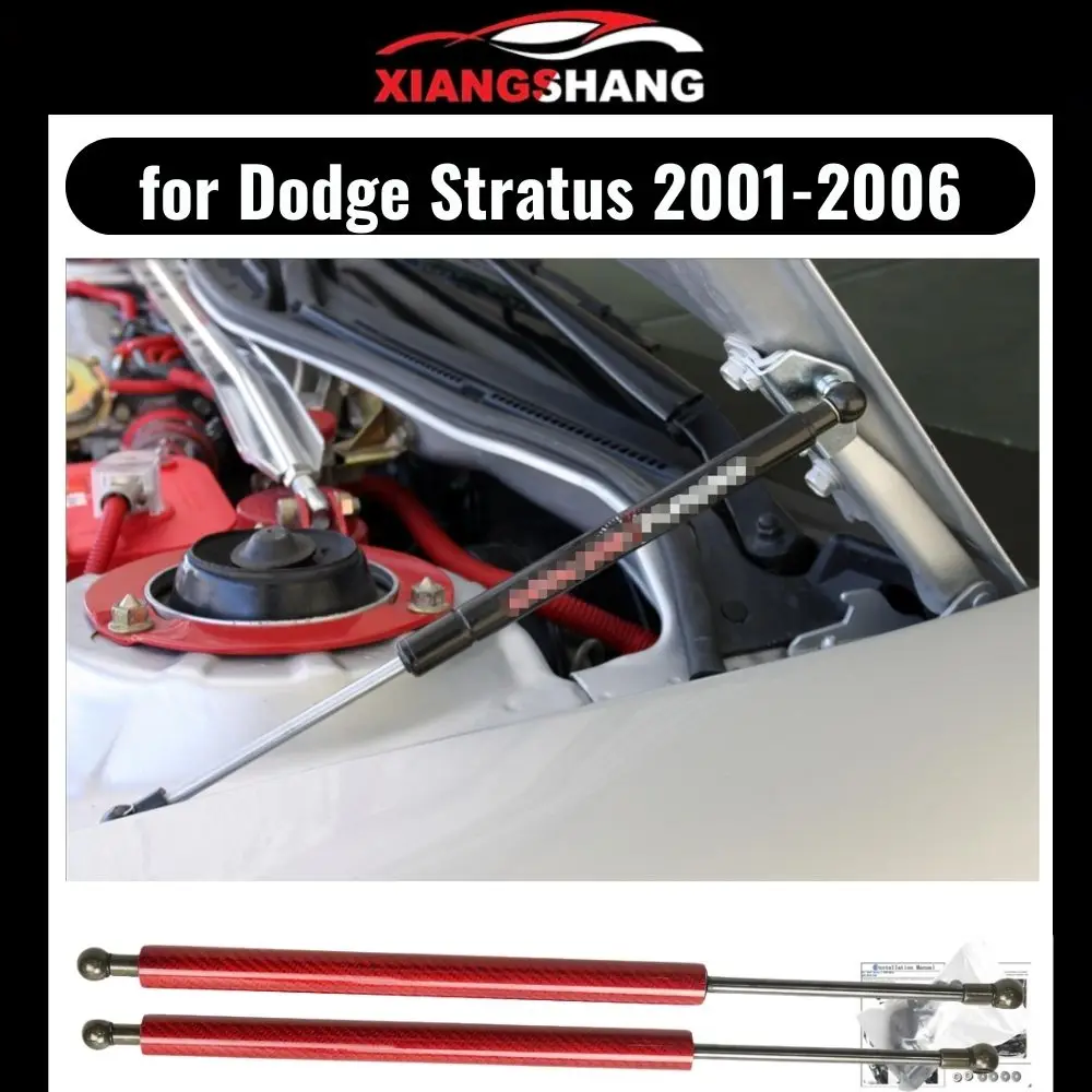 for Dodge Stratus 2001-2006 Front Bonnet Hood Damper Gas Struts Lift Support Shock Absorber