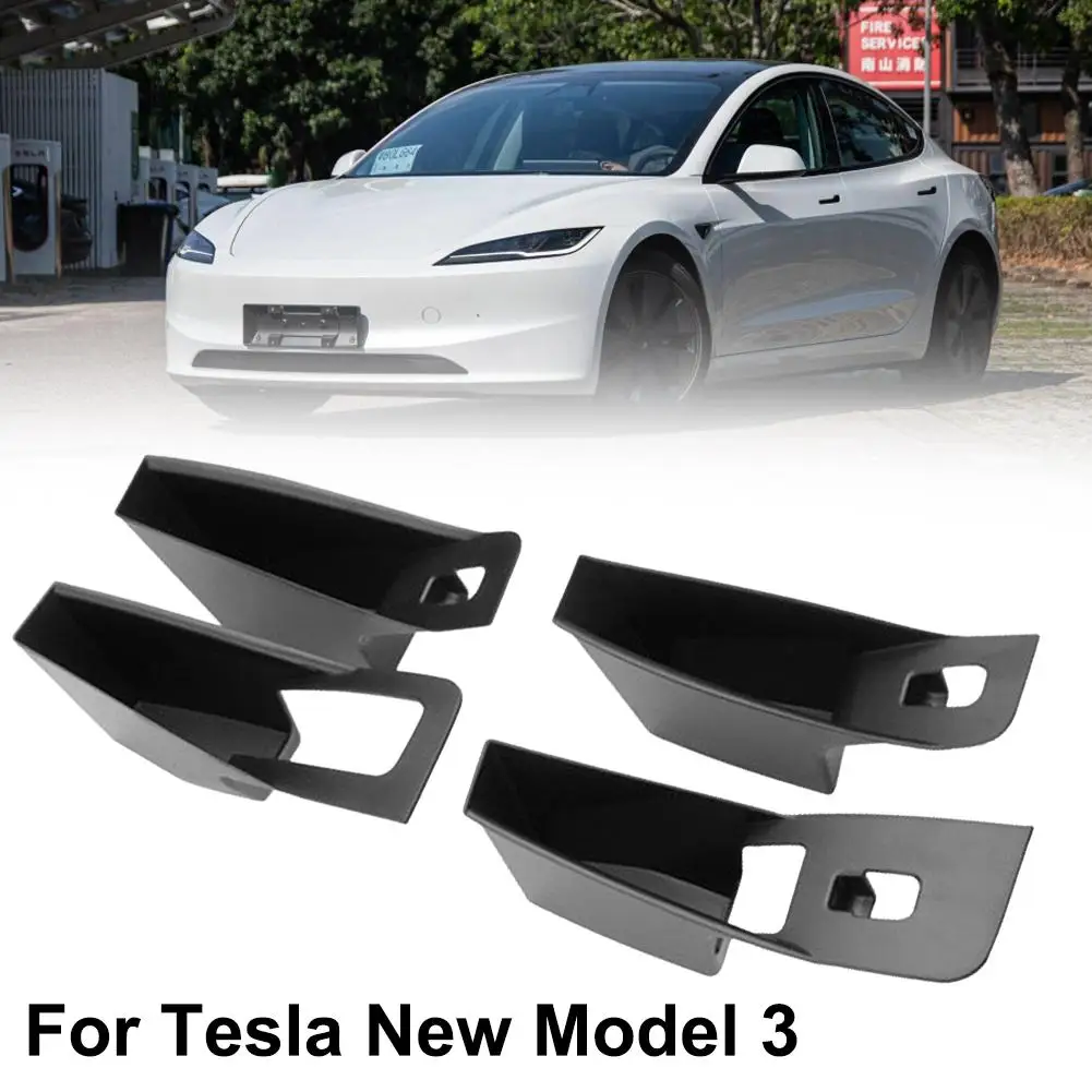 Für Tesla Model 3 Y YL Juniper Highland 2020-2026 Türgriff-Aufbewahrungsbox Organizer-Ablage Zubehör – Detail 2