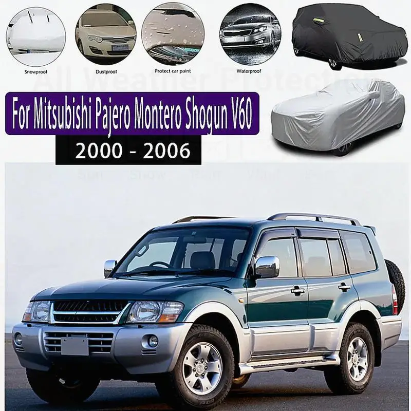 

For Outdoor Protection Full Waterproof Dustproof for Mitsubishi Pajero Montero Shogun V60 Car Covers