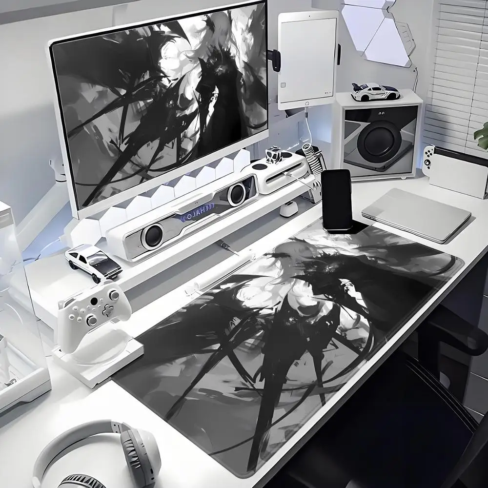 

China's hot-selling mouse pad Black and white illustrations Beautiful XXL Game Exclusive MousePads PC Computer pad NonslipDecor