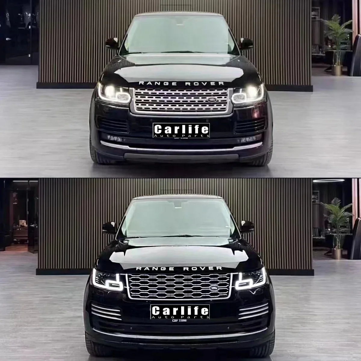 Car bumpers auto body systems for land rover range rover vogue L405 2013-2017 year upgrade 2020 with hood bumpers grilles