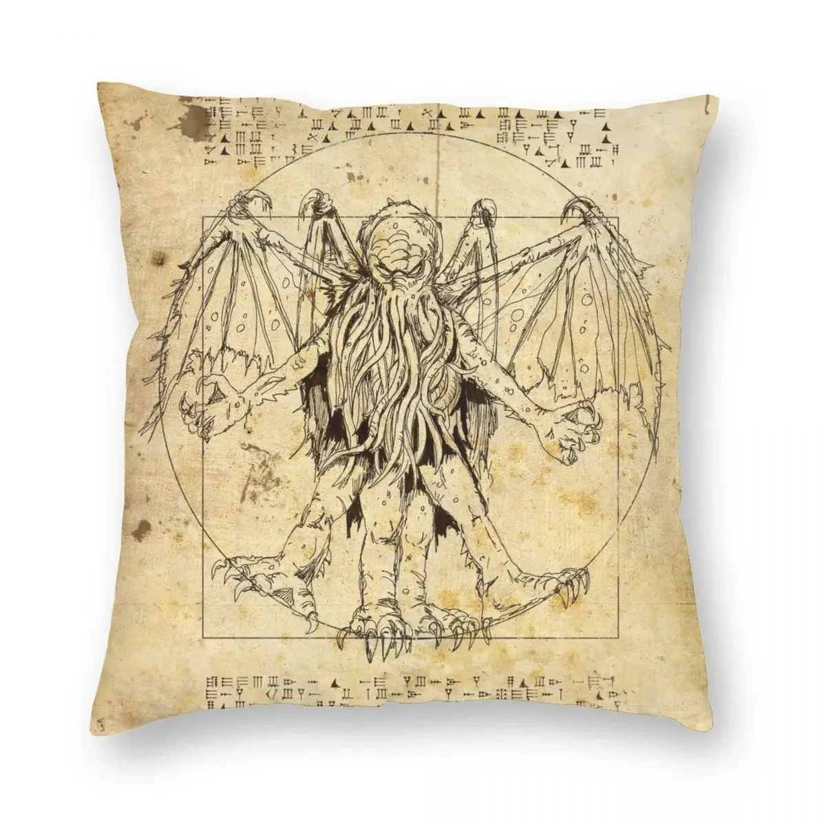 

Декоративная наволочка Cthulhu, 45*45 см