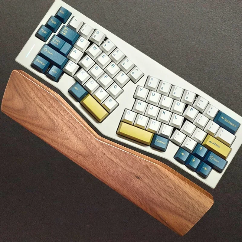 Walnut Palm Rest/Alice80/Q10/V10/spring/ABM066 Artificial Engineering Customized Keyboard Palm Rest for Mechanical Keyboard