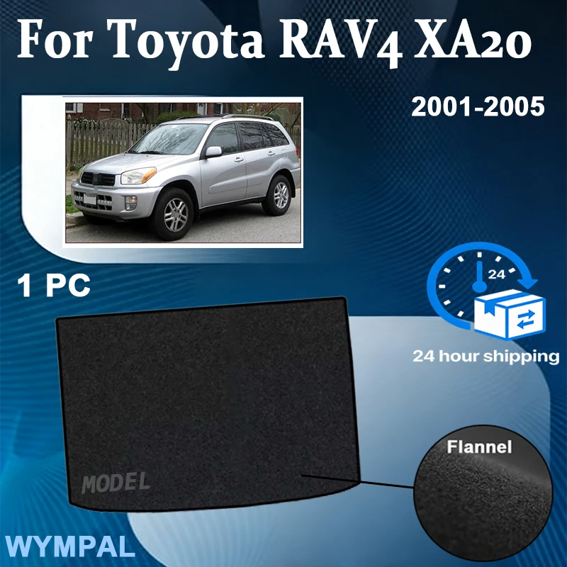 

Suede Rear Trunk Mat For Toyota RAV4 XA20 RAV 4 2001~2005 2003 Boot Cargo Liner Tray Trunk Luggage Floor Carpet Pads Auto BLACK