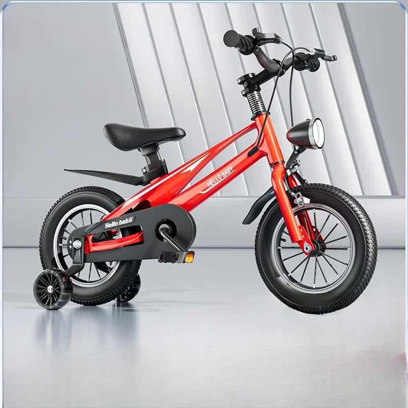 Children's Bicycle 2-4-6-7 Year Old Baby Bicycles 5-Year Old Lightweight Bike Magnesium Alloy