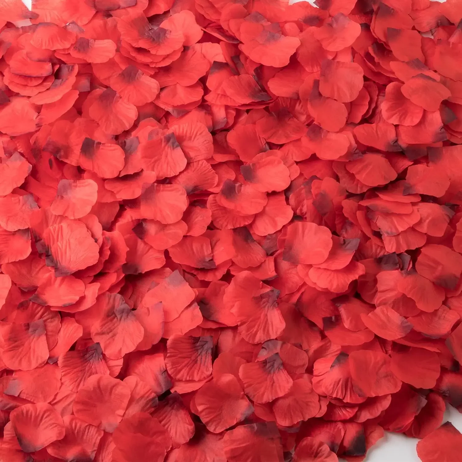 2000/100Pcs Artificial Fake Rose Petals Colorful Red White Gold Roses Petal Flowers For Romantic Wedding Party Favors Decoration