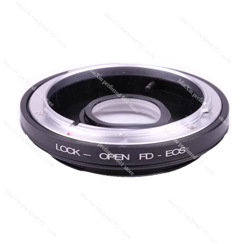 Suitable for Canon FD FL lens to EOS EF Canon SLR camera with front and back cover, with corrective lenses