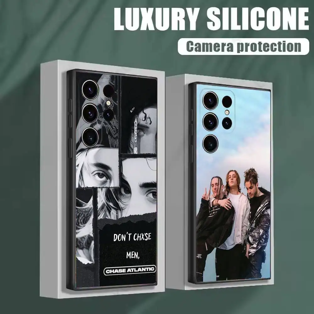 

C-Chase Band Atlantic Phone Case For Samsung S25,S24,S21,S22,S23,S30,Ultra,S20,Plus,Fe,Lite,5G Black Box