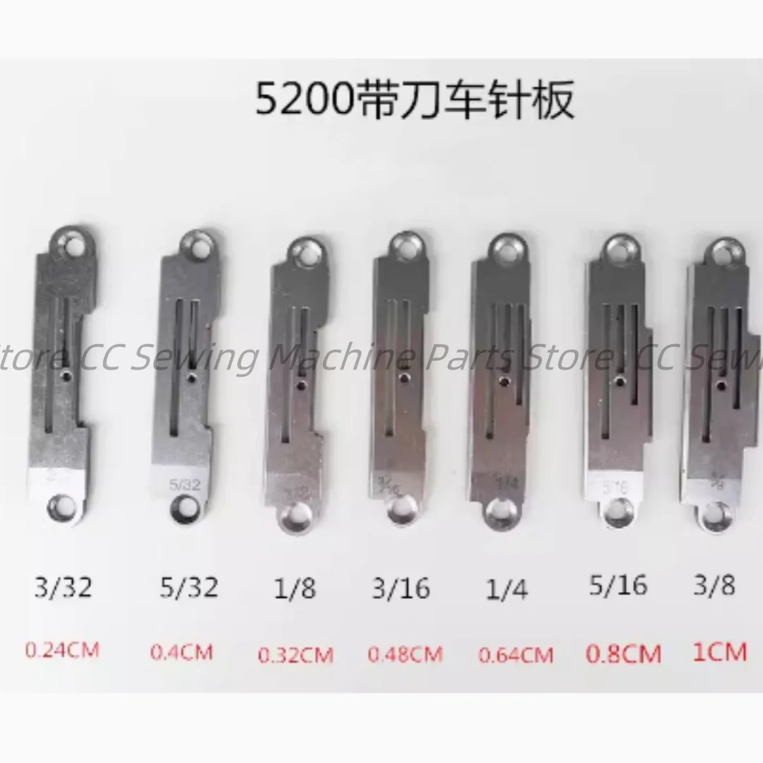 5200 needle plate tooth cutter car Edge cutter Needle plate industrial sewing machine spare parts