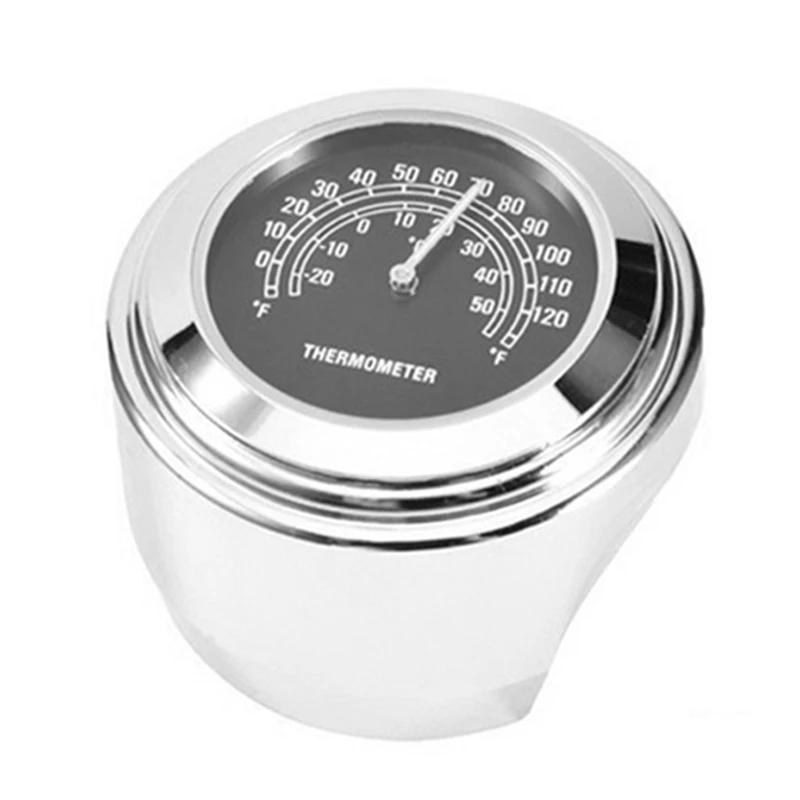 22-25Mm Motorcycle Watch Thermometer Temp Gauge Waterproof Moto Styling Accessories Moto Handlebar