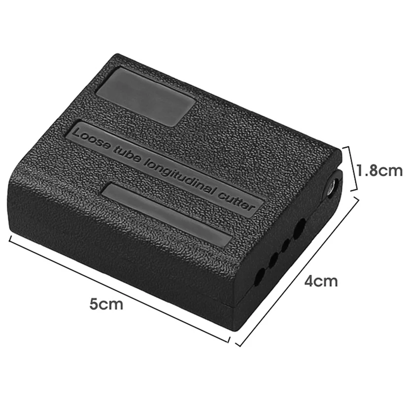 Tubo solto de fibra óptica, divisor de cabo, tubo longitudinal, raspador de tubo, 1.5-3.3mm, 2 pcs