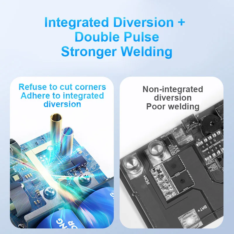 iFire MF2 Portable Spot Welder For Transplanted Cell Battery Assembly Metal Welding Double Pulse Welding Repair Tools