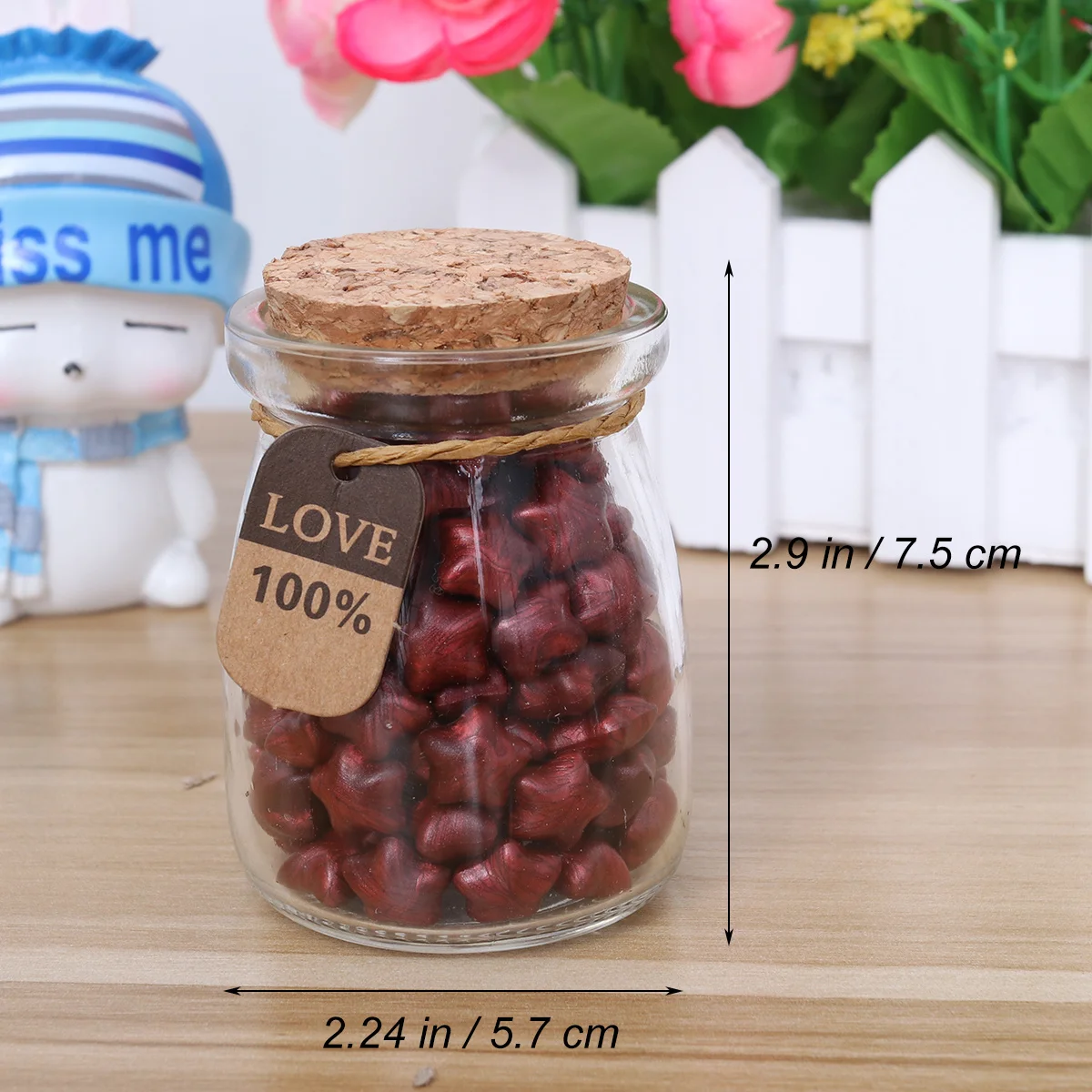 

120Pcs Bottle Star Shape Sealing Wax Beads Set Wine Red for Gift Sealing Craft Projects Wedding Invitations Seal Wax