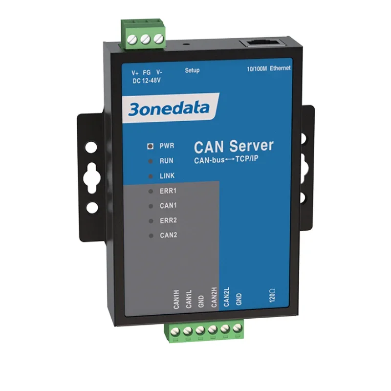 Cp202-2ci 2-way can-bus conversion ethernet device networking server 3onetata