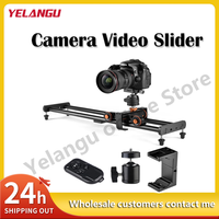 YELANGU Camera Video Autodolly Electric Motor Track Slider for Canon Nikon Sony DSLR for iphone12 for Xiaomi Yelangu L4X