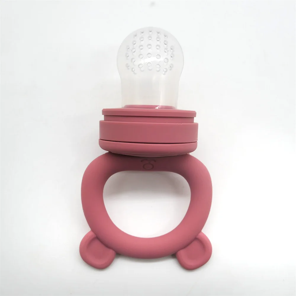 Baby Food Processor Teether Pacifier, Anti-Thumb-Sucking Molar Soothing Toy for Teething Discomfort & Mood Relief - Image 5
