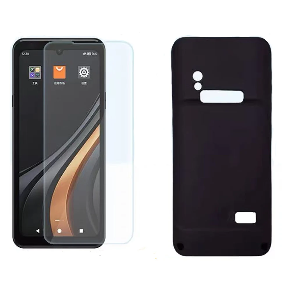 For Sunmi M3 Sunmi L3 Soft protective cover case Screen protector 9H Tempered Glass film