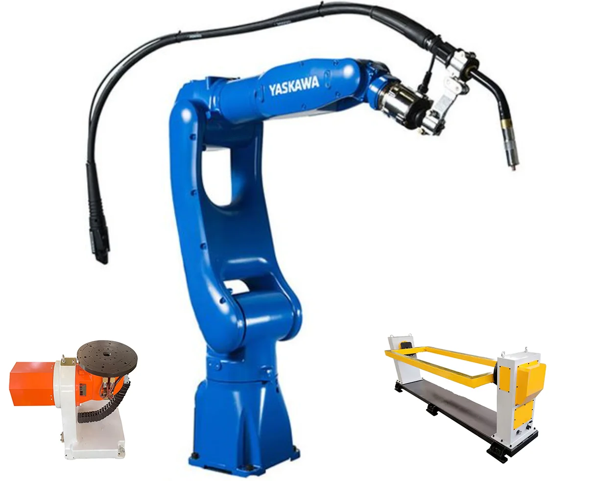 Industrial Machine  AR900 6 Axis Multi-functional Industrial Robot With Positioner For Arc Welding Construction Industry