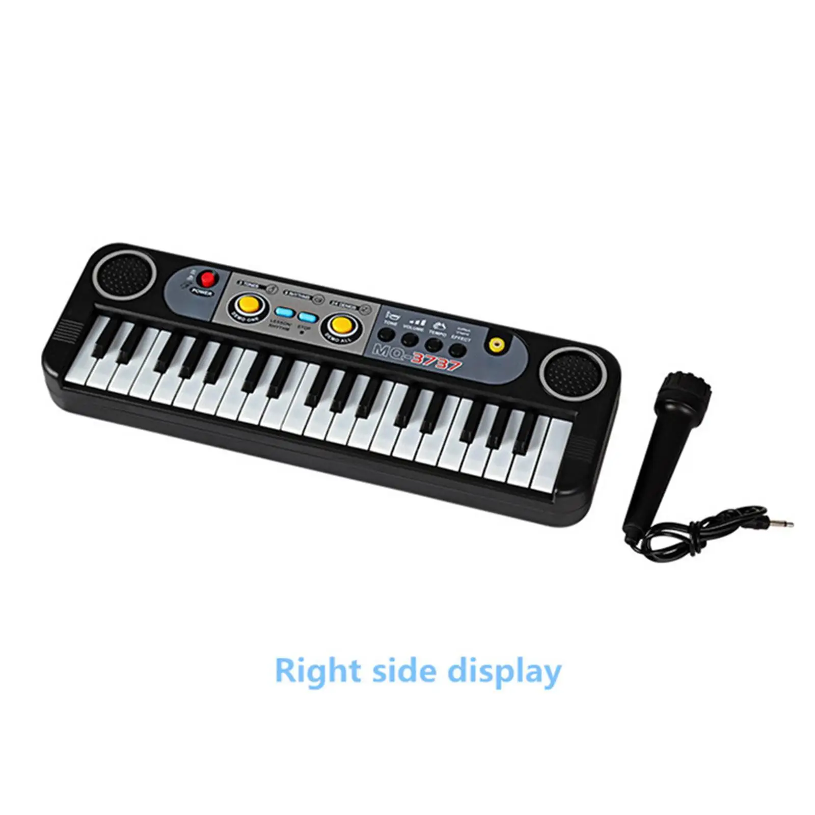 37 Key Music Electronic Keyboard Electric Digital Piano Organ w/ Mic 3739