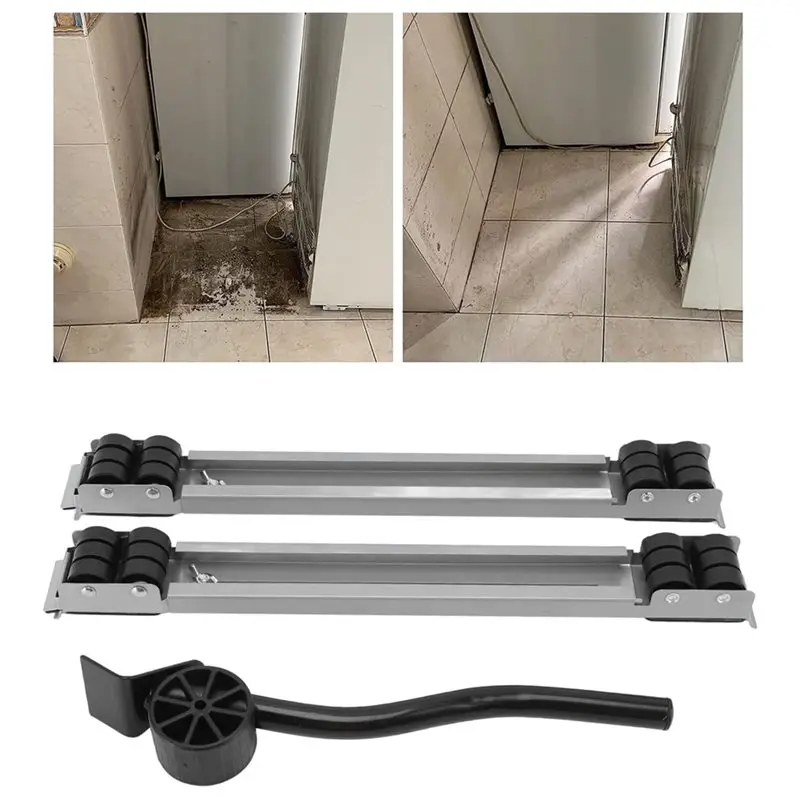 B23B High Load Capacity & Secure Braking For Furniture Roller Bases For Furniture Heavy Duty Extendable Appliance Roller