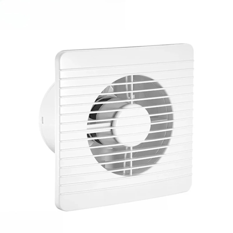 

panel window installation ventilation fan, bathroom use air pressure type ultra-thin AC ABS plastic white exhaust ventilation