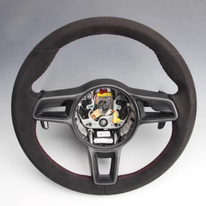 

Car Steering Wheel Without Buttons For Porsche Cayenne Panamera Boxste Macan 991 997 970 981 987 GT3 Car Interior Accessories