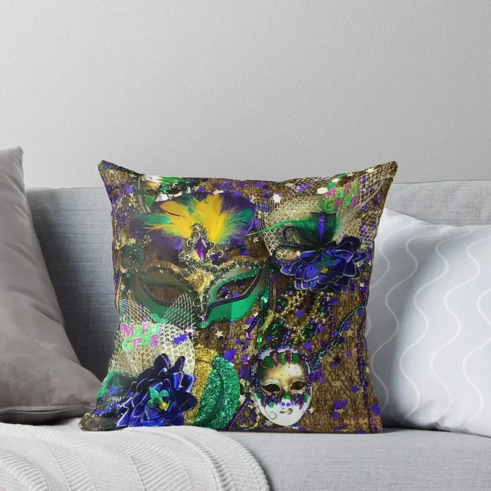 

Mardi Gras Carnival 1B Throw Pillow Covers For Sofas Decorative pillowcase pillow